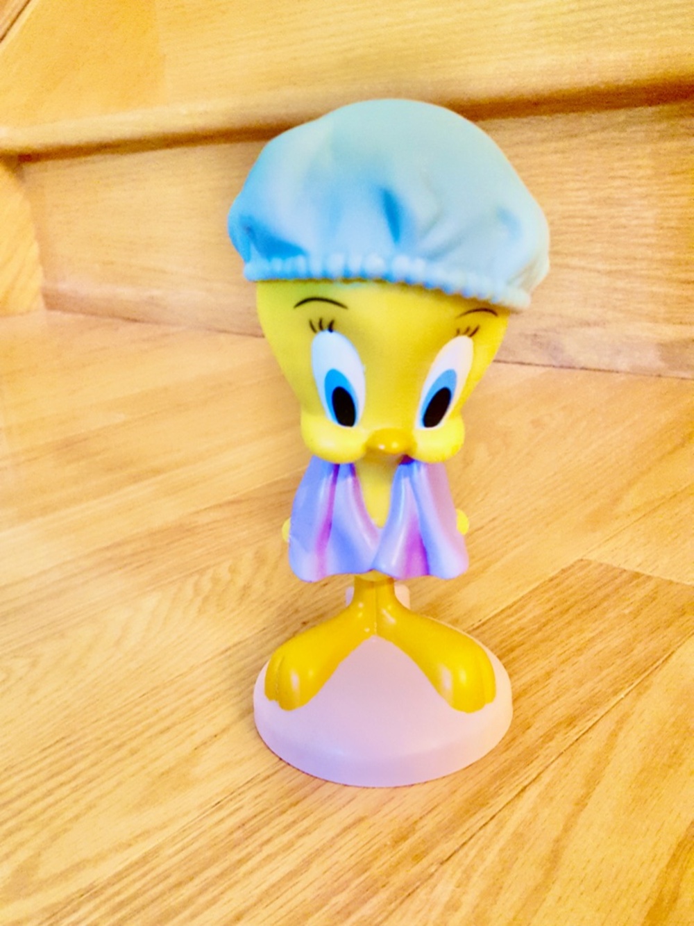 Vintage Looney Tunes Tweety Bird Toothbrush Holder Warner Bros. 1995